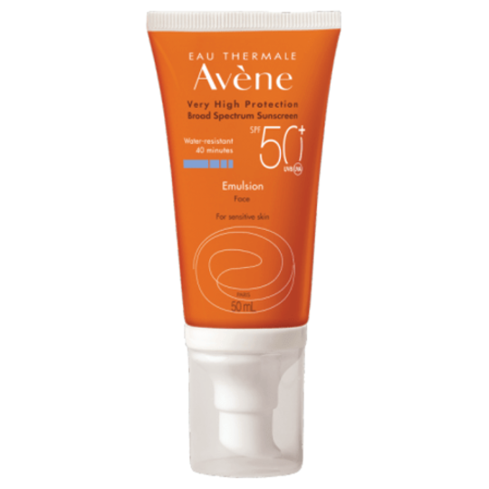 Avene Sunscreen SPF 50+ Emulsion Face 50ml